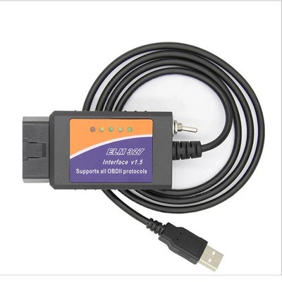 ELM327 V1.5 USB Switch ELM 327 CAN/MS CAN For scan OBD2 Diagnostic Scanner