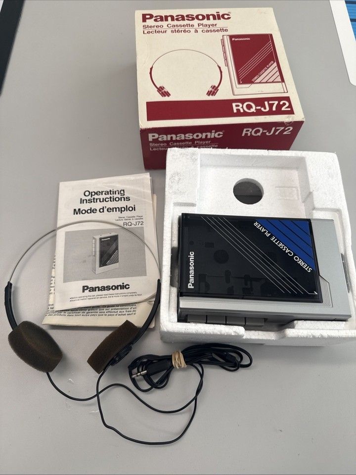 Walkman Vintage Aiwa HS-F1 - Argenté - Fonctionne - Occasion