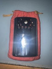 Jon-E Vintage Hand Warmer Silver Metal with Carrying Bag Untested