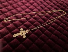 14k necklace 14k cross