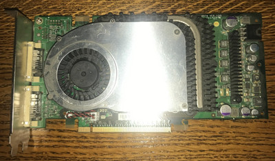 nVidia Quadro FX3400 PCI Express 256MB Video Graphics Card - Dual DVI Ports - P2