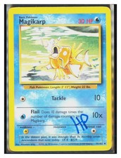 Pokemon Magikarp Base Set Unlimited 35/102 HP