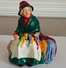 Royal Doulton Silks and Ribbons HN2017 Ceramic Woman Figurine, England