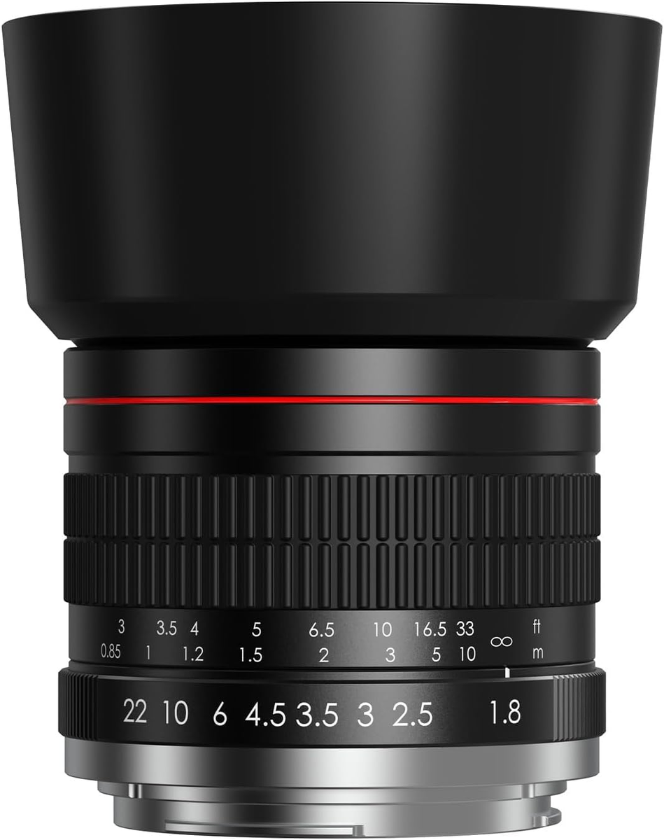 EF 85Mm F1.8 Portrait Lens - MF for Canon EOS Rebel T8I/T7I/T7/T6I