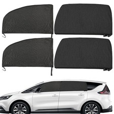 4PCS Car Side Window Sun Shade Cover Visor Mesh Shield UV Block Sunshade Screen