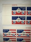 US Air Mail Postage Stamp Block Un-Hinged United States Set Of 2 31 Cent Air Mai — photo 2