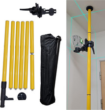TOPWAY Laser Level Telescoping Pole 4.2M Floor to Ceiling Laser Pole, Aluminum A
