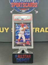2025 BOWMAN JJ WETHERHOLT BLACK X-FACTOR /10 PSA 10 1ST BOWMAN CARDINALS POP 2!!