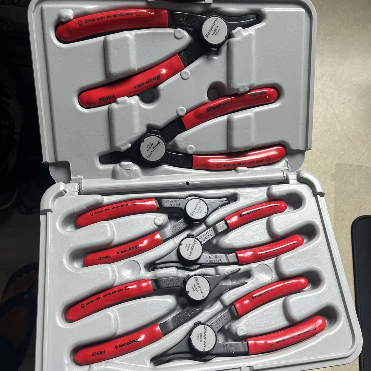 Snap-on Set Snap Ring Plier Automotive Pliers for sale | eBay