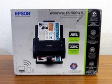 Epson WorkForce ES 500W II Wireless Color Duplex Document Scanner