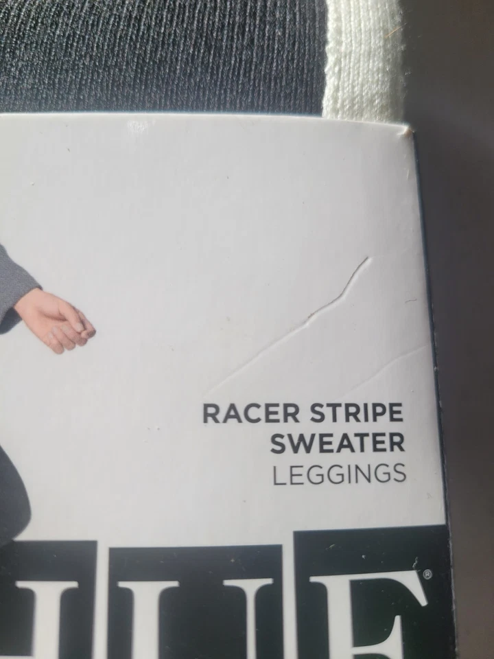 Suéter Leffings negro con rayas para mujer Tue #2125 Foto 3 de 4