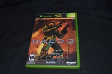 HALO 2 XBOX GAME/CASE LOOK AT PHOTOS ..