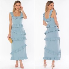 SHOW ME YOUR MUMU Greta Dress In Silver Sage