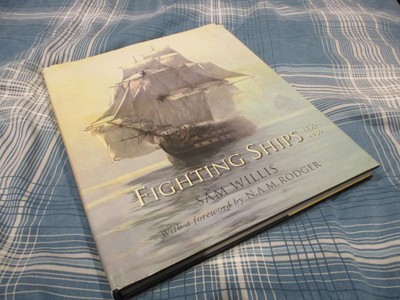 Fighting Ships 1750 - 1850 - Sam Willis - Large coffee table HB book on navy etc