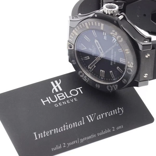 Hublot — Hublot Big Bang King Ice Ban 322.CK.1140.RX 48mm Ceramic Black Dial Watch #C1834