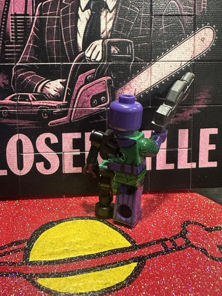 LEGO SkeletoN Marvel Comic Kang El Conquistador Construcción Personalizada 1 de 1 Certificado de Autenticidad Firmado Foto 2 de 2