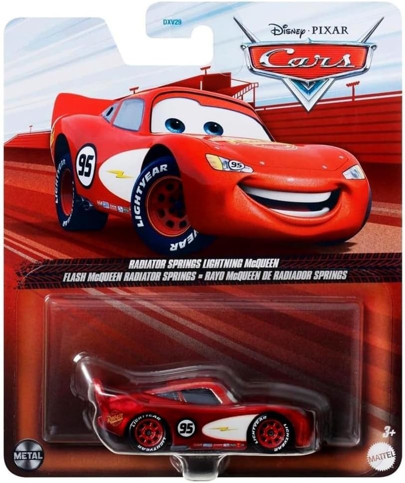 Mattel HTX82 Disney Pixar Cars Radiator Springs - Lightning McQueen die-cast in