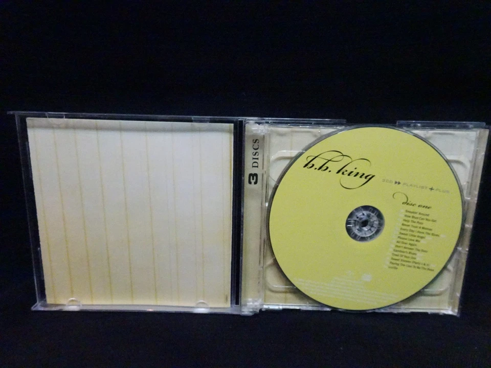 B.B. King – Playlist Plus - 3CD - NM - ORIGINAL CASE! - Image 2 of 4