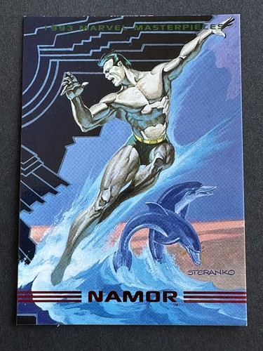 Sub-Mariner Card No. 9 - Marvel Masterpieces 1993 NM+ (Buy 3 for Free Ship!) - Picture 1 of 3
