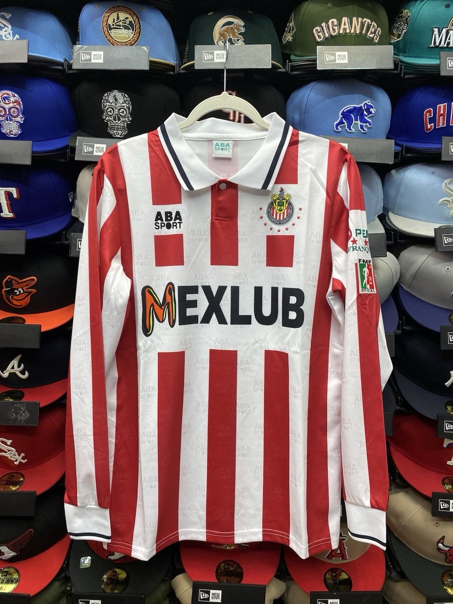 Chivas Del Guadalajara 1994/95 Retro Long Sleeve Jersey (Sz S) | eBay