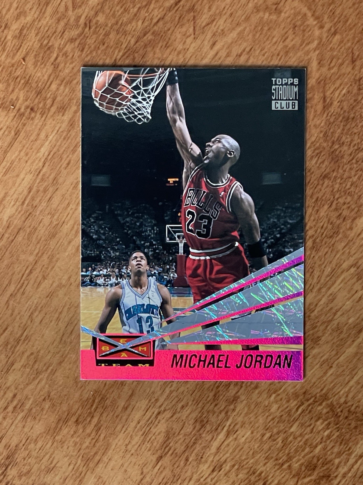 Michael Jordan 1993 Topps Stadium Club #4 Beam Team Price Guide