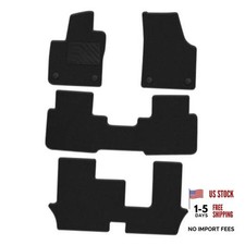 Carpet Floor Mats Fit for VW Atlas 7-Seater 2018-2026, Custom Fit All Weather