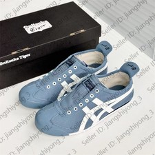 Vintage Onitsuka Tiger MEXICO 66 Mens Womens Slip-on Blue/White D3KON-5601