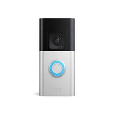 NEW - Ring Battery Doorbell Plus Smart Wifi Video Security Camera Satin Nickel