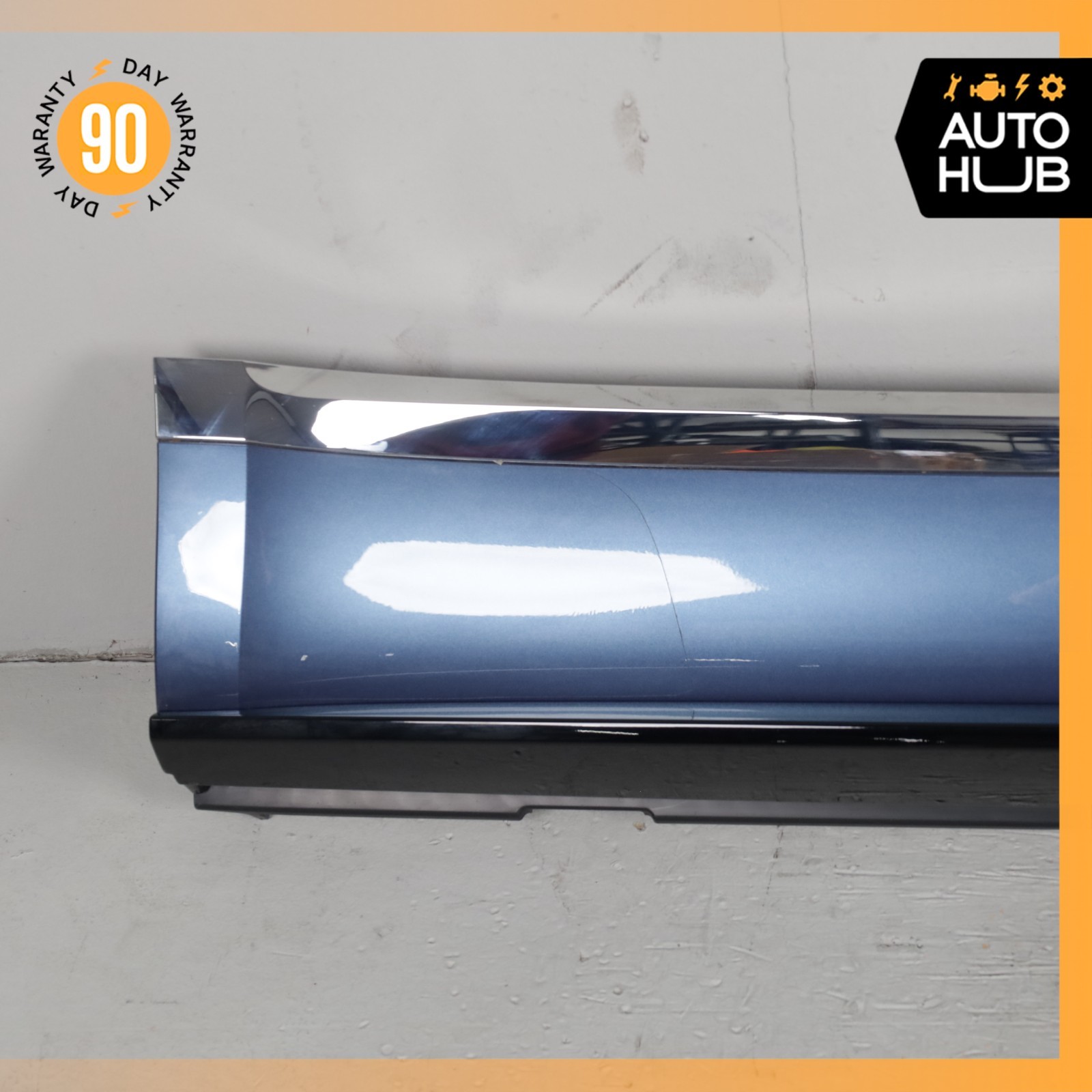 14-18 Bentley Continental GTC Right Passenger Side Skirt w/ Extension Lip OEM