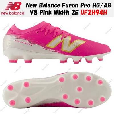 New Balance Furon Pro HG/AG V8 Pink Width 2E UF2H94H Men's Size | eBay