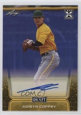 2020 Leaf Draft Auto Gold Adisyn Coffey #BA-AC3 Auto ff8