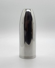 Pewter bud vase.