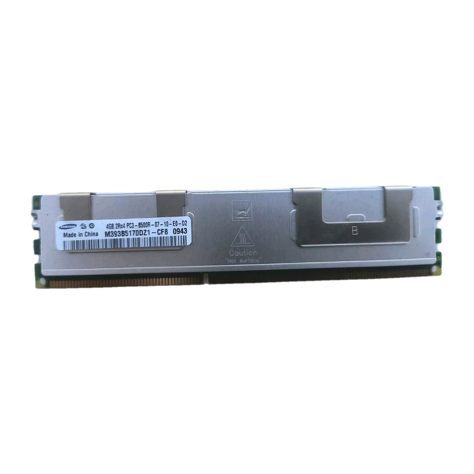 Samsung 28GB Kit 2Rx4 PC3-8500R-07-10-E0-D2 Server Ram M393B5170DZ1-CF8   0943 - Image 3 of 3