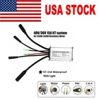 E-bike Controller 36V/48V 15A KT for 250W 350W Brushless Motor US FS