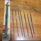  HERO, Boye, Susan Bates, Liberty, Crochet Hooks Lot Of 8 Vintage Hooks Crafters — photo 1