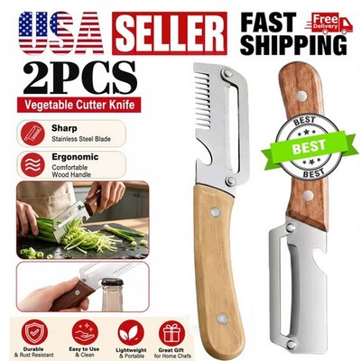 2Pcs Vegetable Peeler 3 in 1 Multi-Functional for Kitchen Stainless Steel Peeler