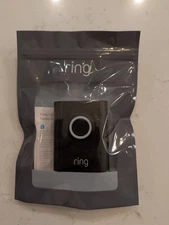 Ring Interchangeable Faceplate for Doorbells Video Doorbell 3; 3 Plus; 4 - Black