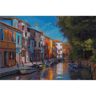 Panna Kreuzstichset ''Klein Venedig'' 35x23,5cm, Zählmuster