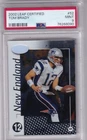2002 Donruss Leaf Certified Tom Brady #52 PSA 9