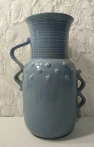 Vintage Deco Red Wing Pottery Pink Vase Number 1210 For Sale