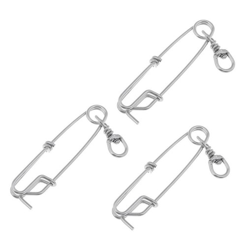 3x Fishing Snap Stainless Steel Long Line Clips Fishing Shark Clip Tuna Clip - Picture 7 of 10