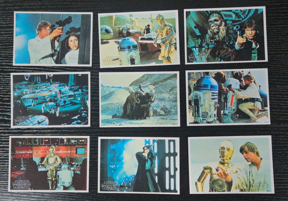 36 Card 1977 Star Wars Topps Yamakatsu Large Japanese Complete Card Set S1 - Image 4 of 4