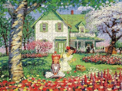Anne of Green Gables Flower Garden Baby Kids Adults Jigsaw