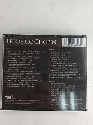 The Great Composers Series - Best of Fredric Chopin - 3 Disc Set 