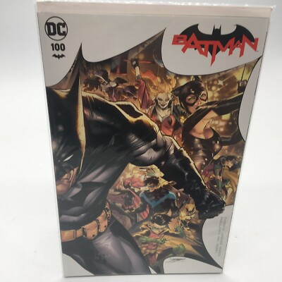 2020 Batman #100 DC Comics. Plastic Cover. Tynion IV, Jimemez, MIKI, Morey