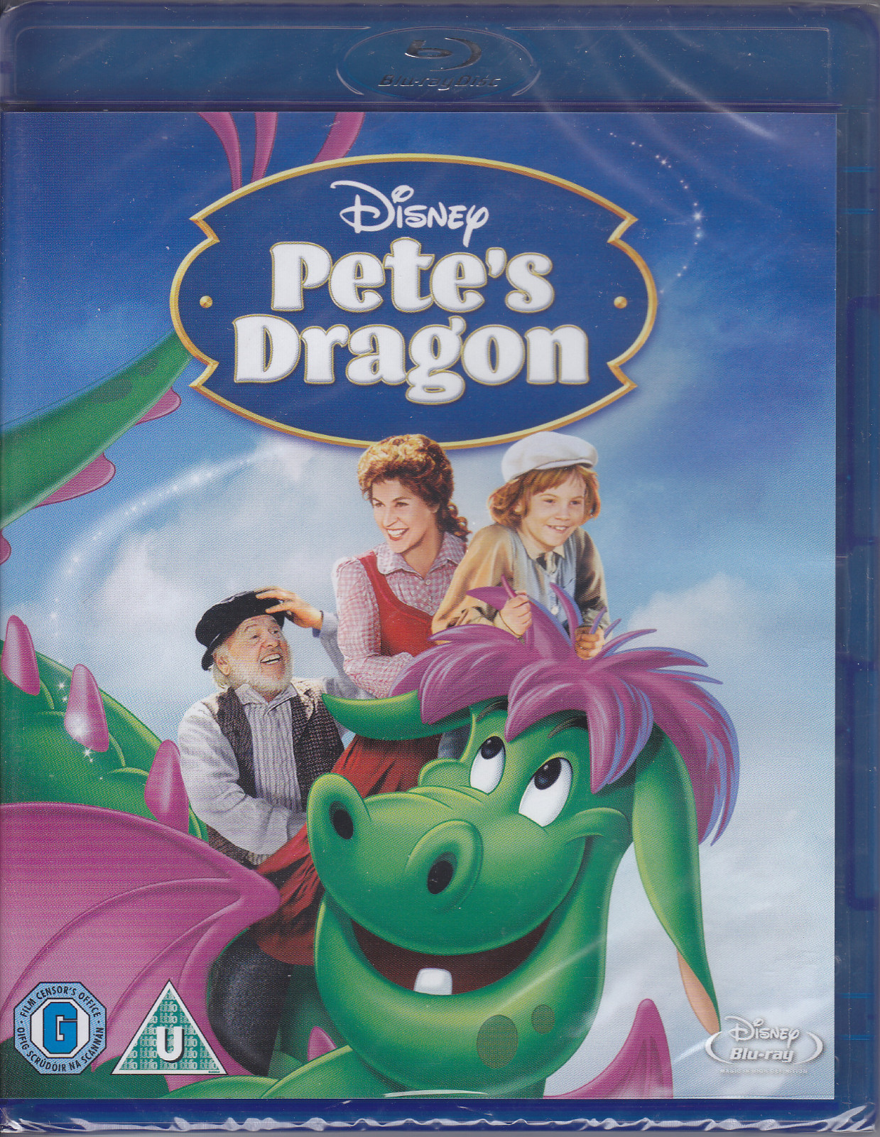 Petes Dragon (1977) Pete's Dragon New & Sealed Disney UK Blu-ray