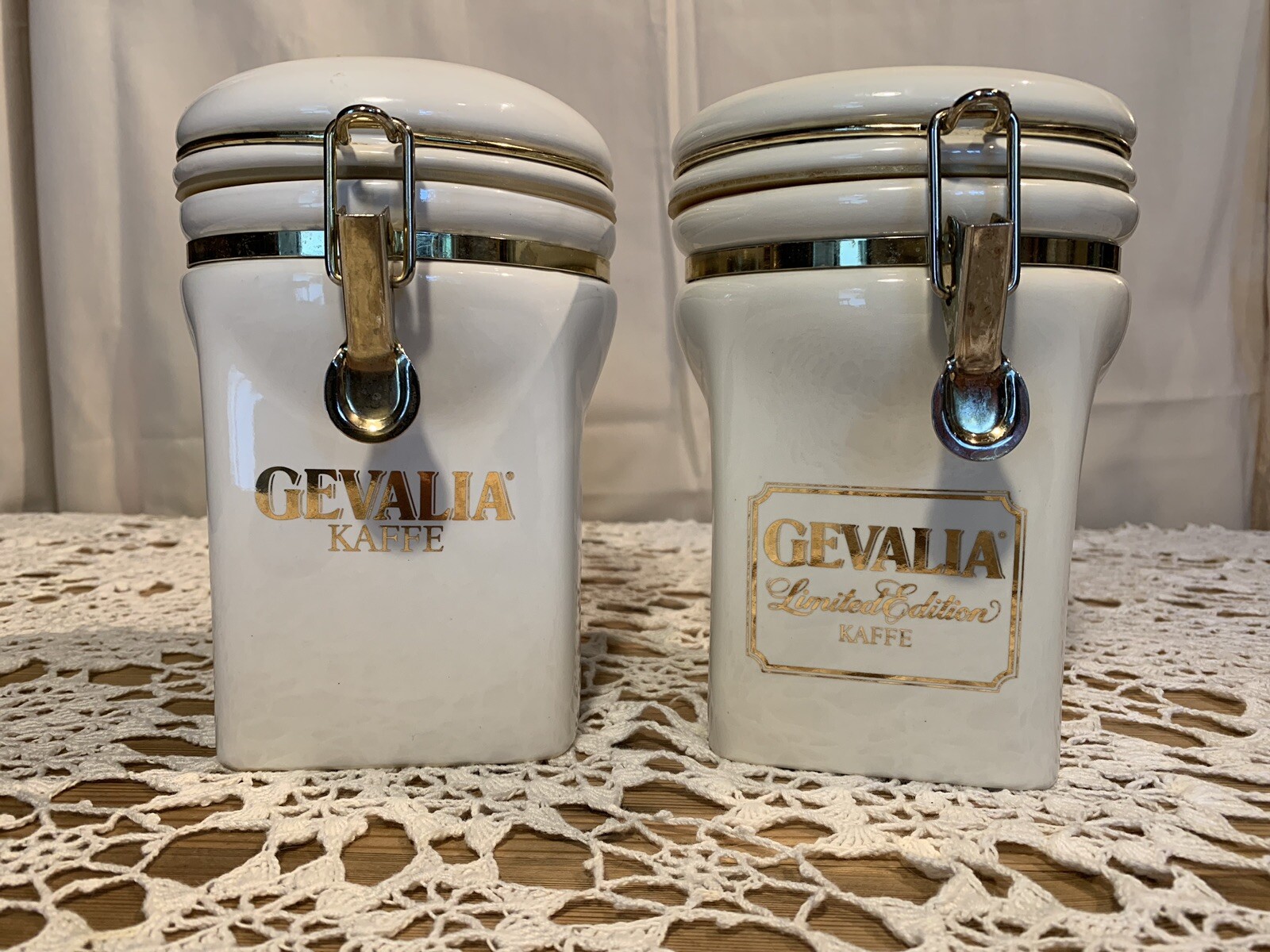 Gevalia Kaffe Coffee Canister By Appointment To His Majesty The King Of
