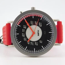 PROJECTS Speedometer Quartz Men's Watch Sz. 7 3/4" New Battery