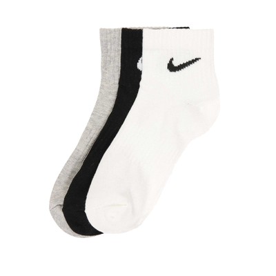 Calzini Nike Sportswear alla caviglia box 3 paia assortite bianco nero  grigio dr | eBay