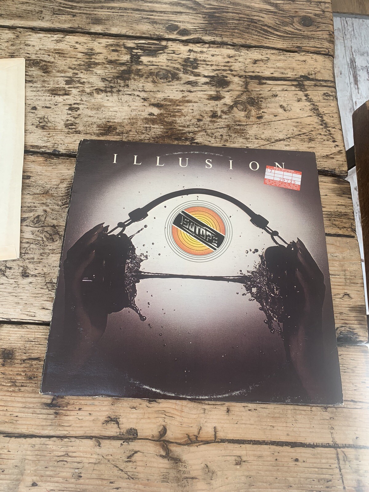 Isotope Illusion EX+ Vinyl LP UK Gull 1974 1st Press Jazz Fusion Plays Perfect